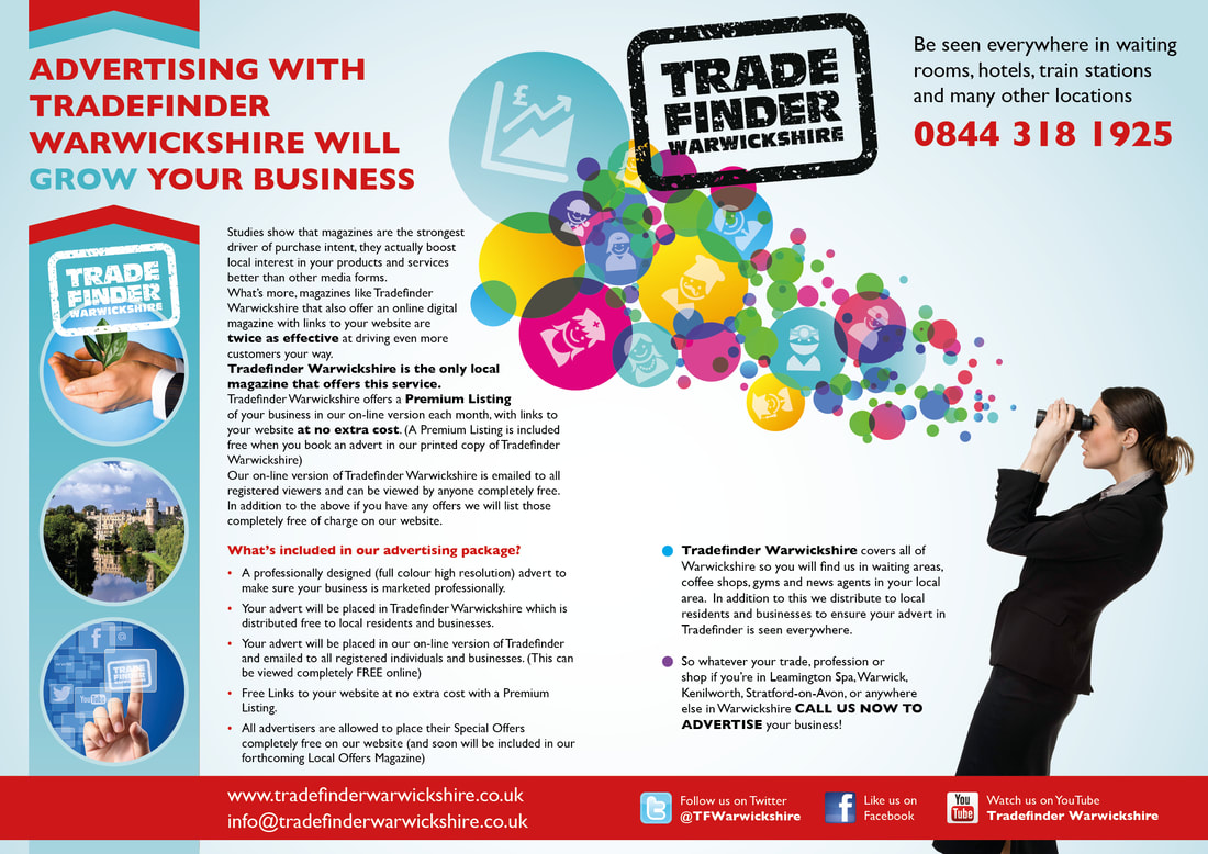 Trade Finder leaflet